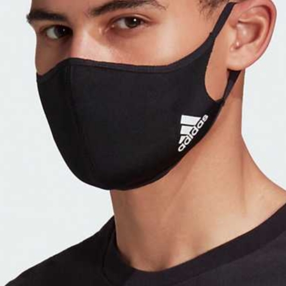 NWT Adidas 3 Pack Face Mask - Picture 2 of 4